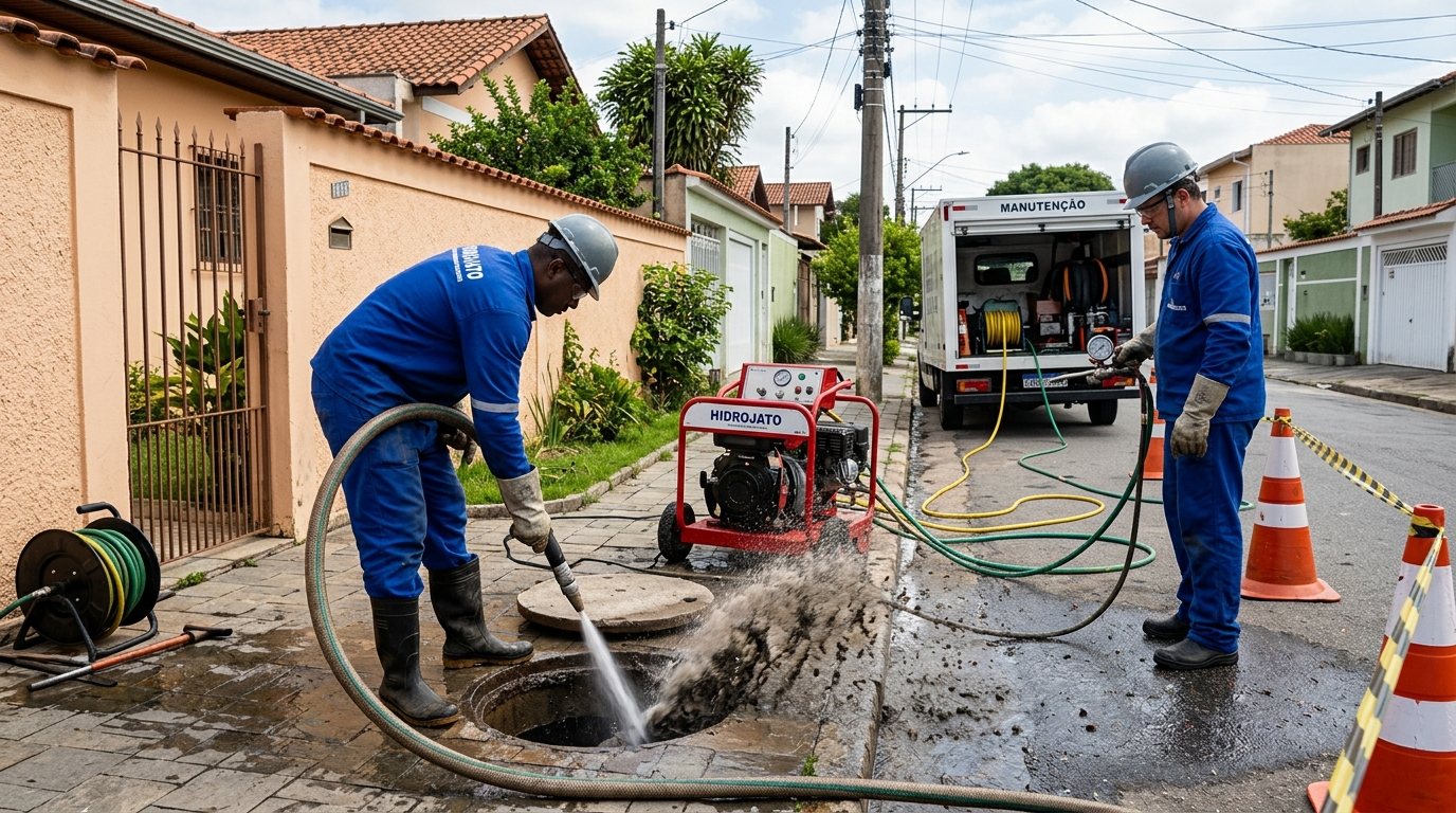 Hidrojateamento Residencial em Juiz de Fora‑MG