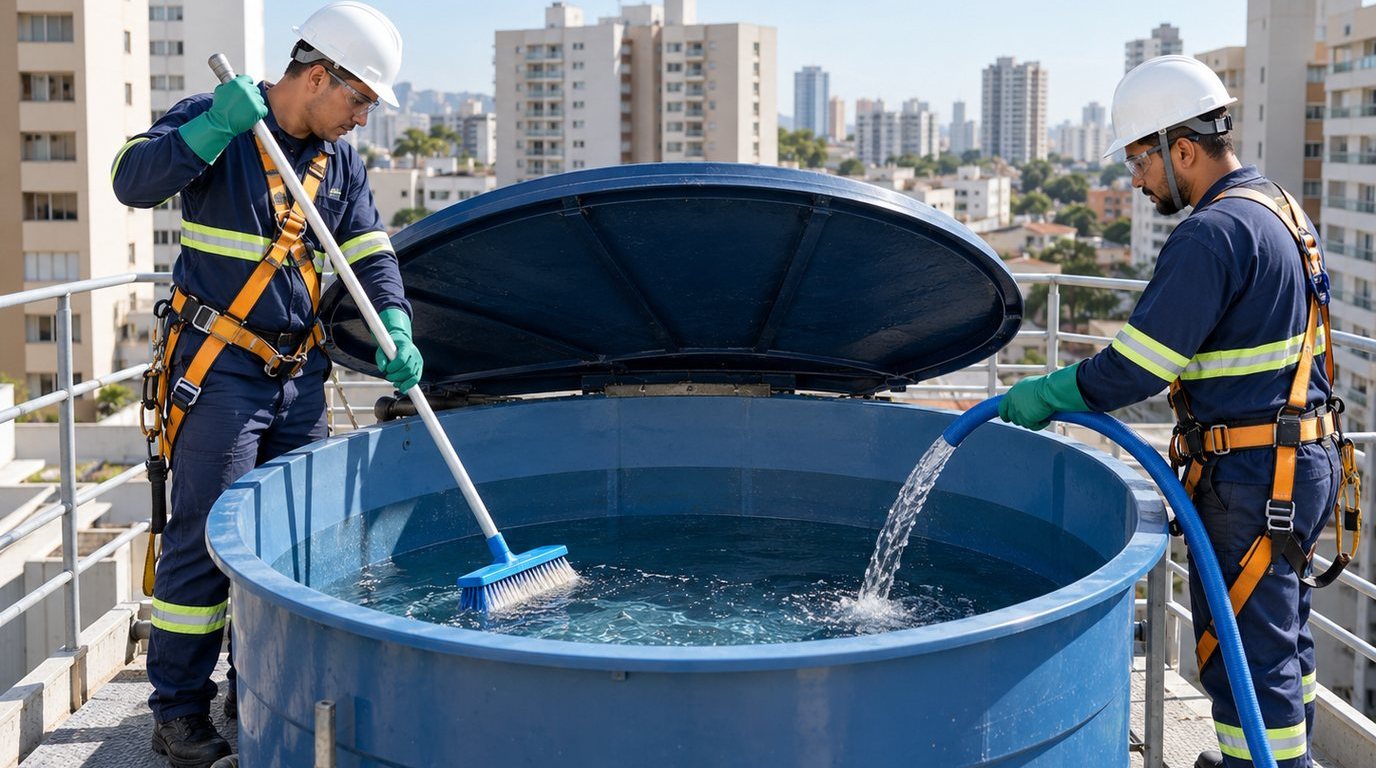 Reservatório de Condomínio em Juiz de Fora‑MG